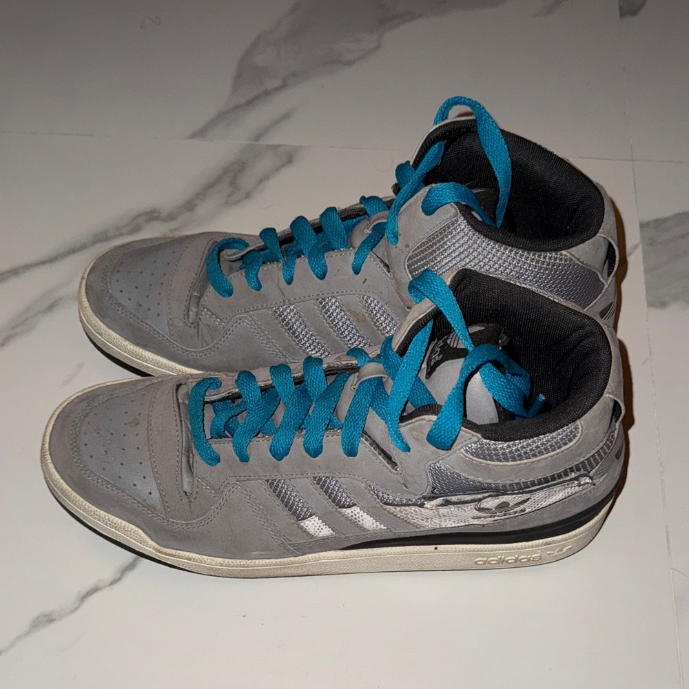 Adidas Hi-tops, custom